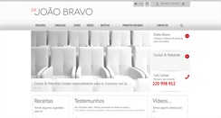 Desktop Screenshot of drjoaobravo.com
